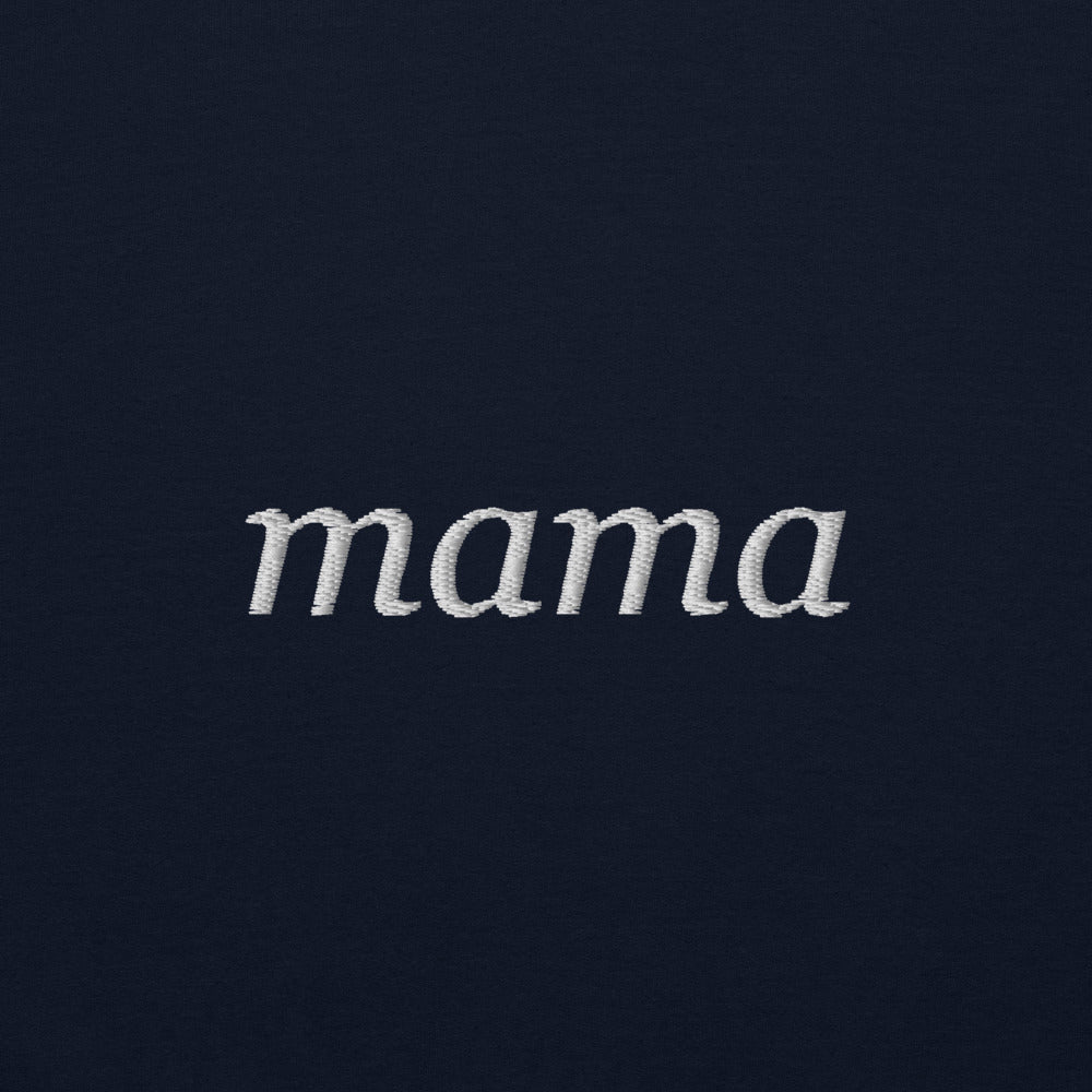 Personalized Embroidered Crewneck Sweatshirt, Custom Name on Chest - Navy 6
