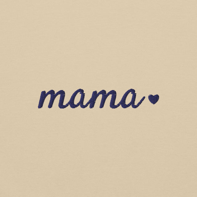 Personalized Mama Sweatshirt with Kids' Names on the Cuff, Embroidered ...