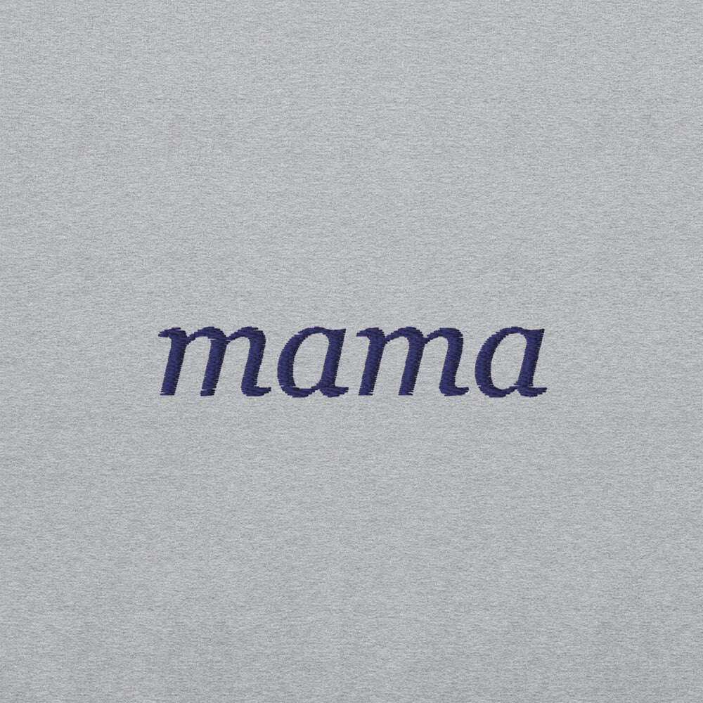 Personalized Embroidered Crewneck Sweatshirt, Custom Name on Chest - Sport Grey 6