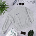 Embroidered Grandma Sweatshirt with Est. Year, Personalized Nana Gift - Sport Grey 1